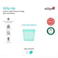 SILLYCO Silly-Up Little Bit - Platinum Food Grade Silicone Bag Standing Stackable BPA Free