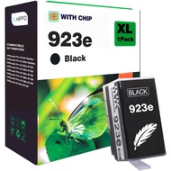 923e Black Replacement for HP 923 Black Ink Cartridges HP923 HP923e 923XL Compatible with OfficeJet 
