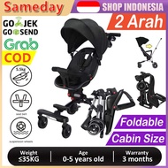 [Live]FLYBB Stroller Baby 2 Way Lightweight Foldable/Stroller Baby Cabin Size