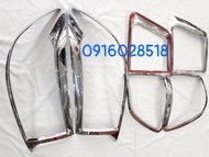 Bộ Ốp đèn Fortuner 2009 2010 2011 mạ Crom op den truoc sau