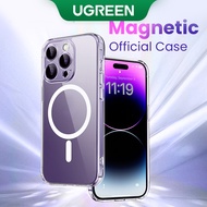 Ugreen Clear Magnetic Protective Anti-collision Phone Case for iPhone 14/14 Pro/ Plus/ Max pro