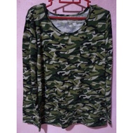 Preloved baju askar kain lembut