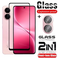 2 in 1 Screen Protector Tempered Glass Film For Vivo V60 V 60 Lite V60Lite VivoV60 VivoV60Lite 5G 20