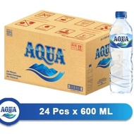 air mineral aqua 600ml 1 dus