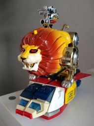 未来ロボ ダルタニアス  金毛獅王 popy超合金 獅王+飛機