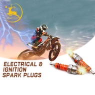 Motorcycle Spark Plug A7TJC ification GY6 50Cc 70Cc 90Cc 110Cc 125Cc ATV Dirtbike 50 125 150Cc 3 Electrode Spark Plug
