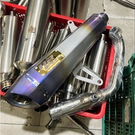 Ala2 Titanium XMAX NMAX AEROX PCX LEXI ADV VARIO Original HR SPEED EXHAUST