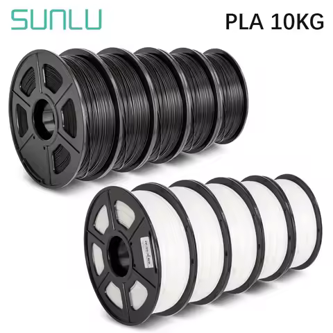 SUNLU 3D Filament PLA/PLA META/PETG/ABS/TPU/PLA MATTE 1.75mm 10Roll 1KG/0.5KG 3D Printer Filament fo