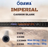Carbon Blank OGAWA IMPERIAL 133M 133 MH 133H | Carbon Hollow