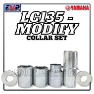 COLLAR BUSH WASHER SET LC135 MODIFY SET COLLAR BUSH WASHER LC135 MODIFY (6 IN 1)