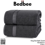 BEDBEE Towels 90x180cm Hotel Premium Fulfy Towel Spa Towel Saloon Towel Bath Towel Jumbo Tuala Mandi