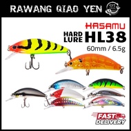 HASAMU HL38 HARD LURE 60mm / 6.5g FISHING LURE