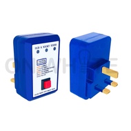13 AMP ELCB & PLUG SOCKET TESTER  / RING MAIN TESTER
