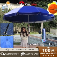 【Best Price】Garden Patio Parasol 1.8M/2.0M/2.5M Umbrella Sun Shade Beach Patio Fishing Umbrella