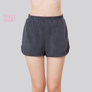 6IXTY8IGHT ASTRA, Towelling Shorts Split Hem Elasticated Waist Soft Breathable Cooling Casual Woman 
