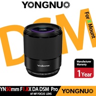 YONGNUO Ynlens YN50mm F1.8X DA DSM Pro Standard Prime Lens APS-C Frame  Autofocus for Fujifilm X Mou