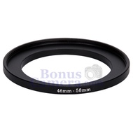 Step Up Ring 46-58 Metal Conversion Size 46 Mm. Go To 58 Mm