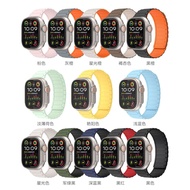 Suitable for Apple Watch Magnetic Silicone Strap appleiwatch 10th Generation S9U Magnetic Loop Strap