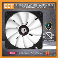 jY2Y ID-Cooling WF-14025 White Blades Big Airflow Static Fan