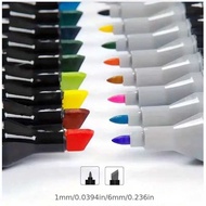 Complete Your Art Work with 120 Color Dual Brush Marker - CY-006