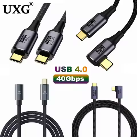 3m USB4.0 20/40Gbps Data Cable USB C to Type C Thunderbolt 3 8K@60Hz Data Cable PD 100W 5A Fast Char