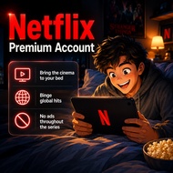 Netflix Account phone TV PC 1/2/3/6 Month Access Akaun Netflix 30 Hari One Device Login Cozy Nights 