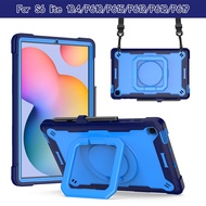 For Samsung Galaxy Tab S6 Lite 10.4inch Case SM-P610 P615 p613 p619 P620 P625 Tablet Casing 360 Rota