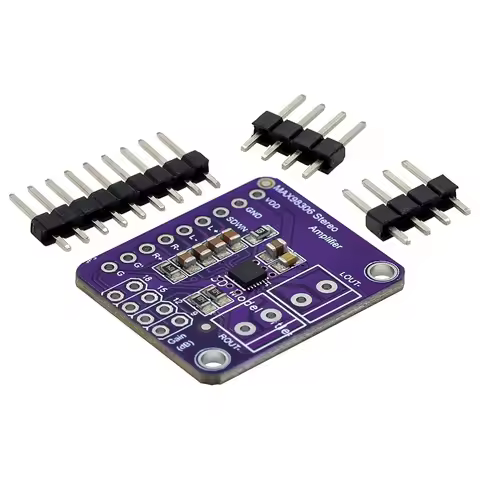 MAX98306 Stereo Class D amplifier board module Class AB audio 3.7W sound equipment home music volume