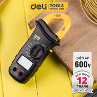 Đồng Hồ Kẹp Đo Dòng Điện Ampe 600V Deli Chuyên Dụng Chính Hãng - Độ Chính Xác Cao Dễ Dàng Sử Dụng -