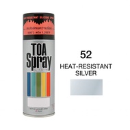 สีทนความร้อน TOA 1200F (650C) HI-TEMP สเปรย์ทนความร้อน สีสเปรย์ สี บอสนี่ No. 51  52  54 สีทนร้อน ขอ