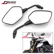 2X10mm Motorcycle Rear View Mirrors For Honda CB 300 F CB300F CB 400 X F CB400X CB400F CB500X CB500F