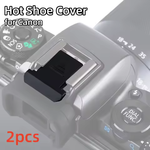 2Pcs Camera Hot Shoe Cover Cap Protector for Canon EOS R100 R5 R6 RP R 7D Mark II 6D Mark II 5D Mark