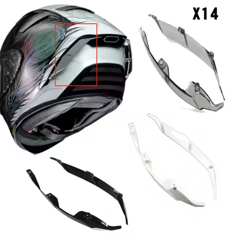 X14 Motorcycle helmet Decoration Accessories Motorcycle helmet spoiler case For SHOEI X14 X-14 TC-1 