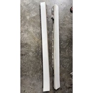 91 bmw f30 ori white side skirt tepi pp material fit for untuk replacement used conditionn