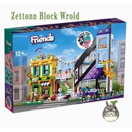 Zettonn Hobby ZH3X Compatible with 41732 Downtown Flower and Design Stores Building blocks EF3