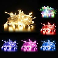 **Ready Stock Msia* 10M Led Light Lamp Decoration String Fairy Light 100 Lampu Raya Led Birthday Wed