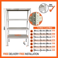 Metal Boltless Storage Rack for HDB Bomb Shelter Store Room FREE Installation