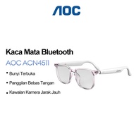 AOC ACN4511 Smart Audio Glasses and Bluetooth Eyewear with Open Ear Music and Hands-free Calling plu