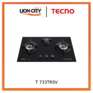 TECNO T 733TRSV 3-Burner 76cm Tempered Glass Cooker Hob