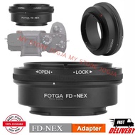 FOTGA Lens Adaptor Lens Canon FD FL to Camera Sony Alpha E Mount NEX A7 A7R A7S A7 Mark 1 II III IV 