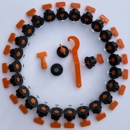 Tile Leveler Reusable T-Shaped Positioning Leveler Paving Floor Tile Wall Tile Tool Tile Leveler