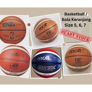 Bola Keranjang Molten/Molten Basketball GG7X/Molten BG4500/Molten BG5000/spalding basketball