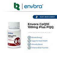 Envora CoQ10 100mg Plus PQQ | Energy, Brain & Heart Health