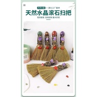 「Mini Broom」crystal magic broom style witch room decoration witch wiccan altar broom witchcraft