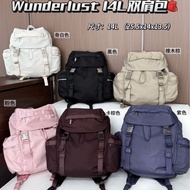 Lulu Style Wunderlust14L Backpack Student Backpack Large Capacity Travel Bag Unisex