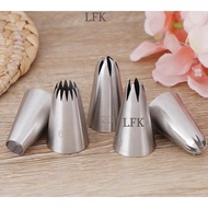 LS65 SPUIT SET #2A#6B#2D#1M#2F 5PCS/SET PIPING NOZZLE CAKE DECORATION TIP CAKE