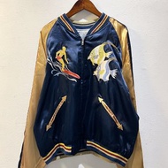 TAILOR TOYO 東洋 ALOHA x 龍 ×富士山雙面穿橫須賀刺繡棒球外套