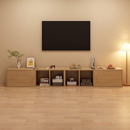 HY-16 TV Cabinet Simple Modern Floor Small Apartment TV Wall Floor Cabinet Minimalist Deck Cabinet TV Storage Cabinet WM
