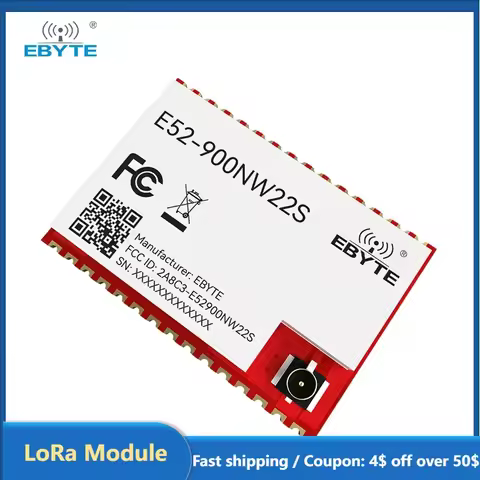 LoRa Mesh Wireless Module EBYTE E52 EWM528 EWM521 2.4G/433/868/915MHz Decentralized Self-organizing 