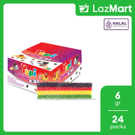 Yupi Permen Gummy Berribonz Candy Box 24x6gr